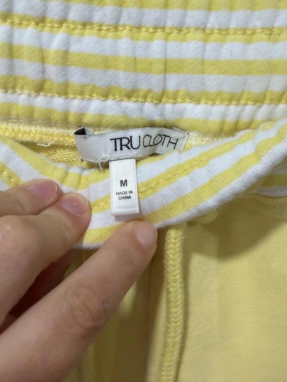 Sunny Stripe Yellow Jogger Set - Women Pants & Jumpsuits - Picture 9 of 10